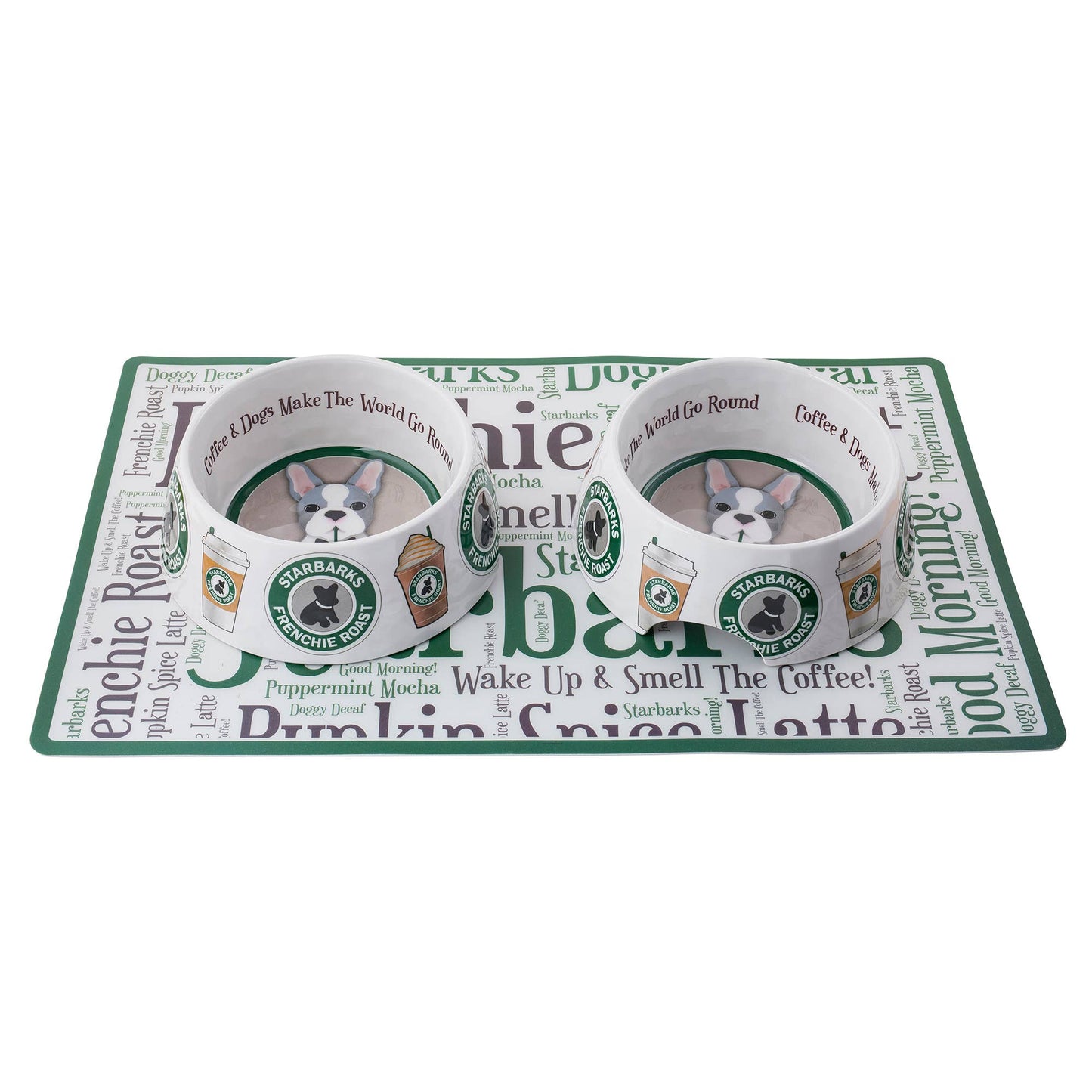 Haute Diggity Dog - Starbarks Bowls & Placemat Dog Food Bowl