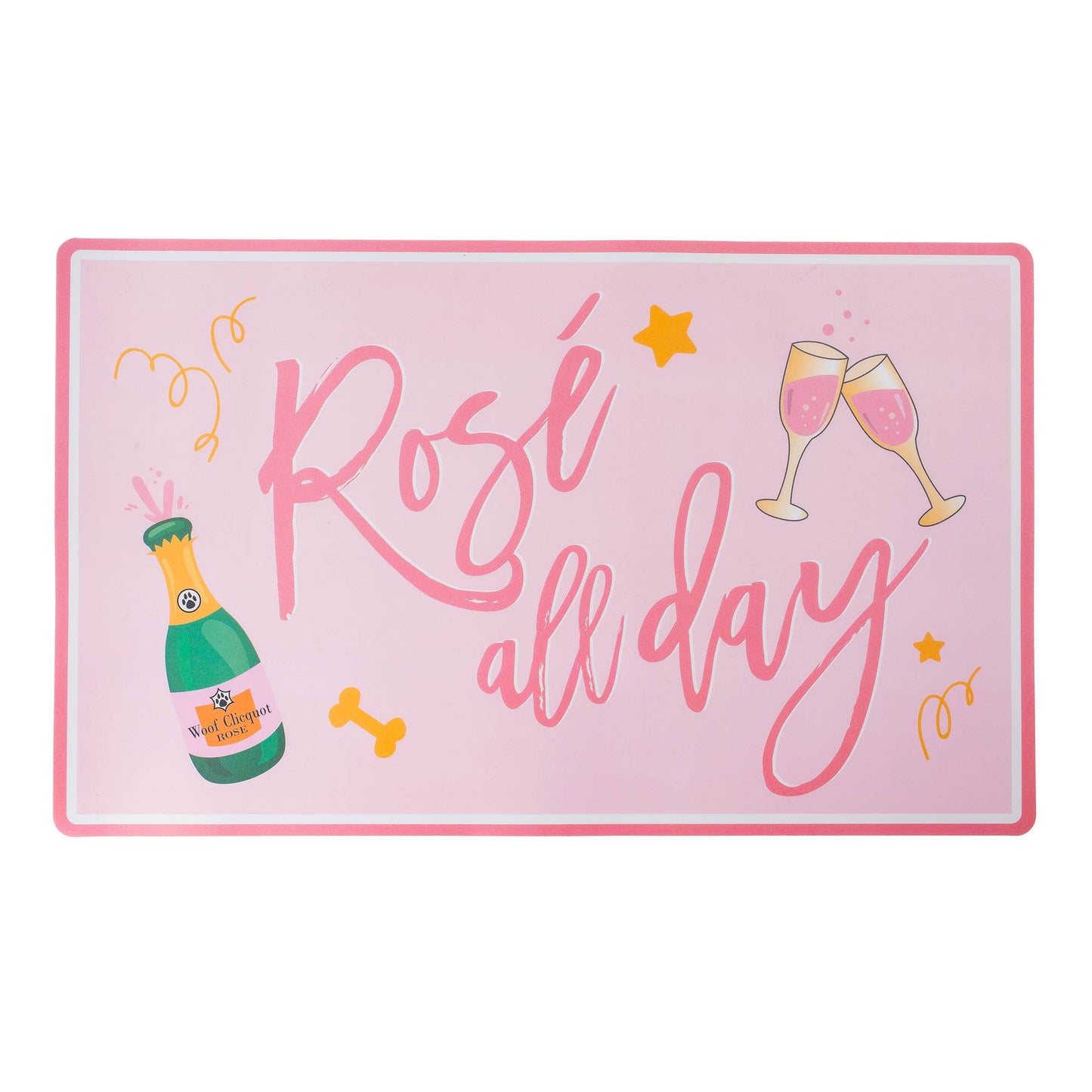 Haute Diggity Dog - Rose' All Day Placemat